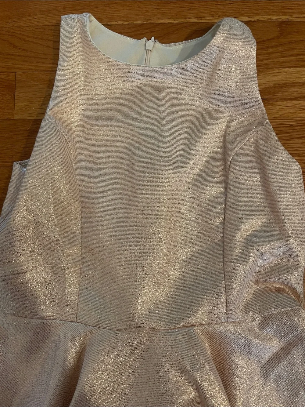 Un Deux Trois Sparkling Blush Sleeveless Party Dress